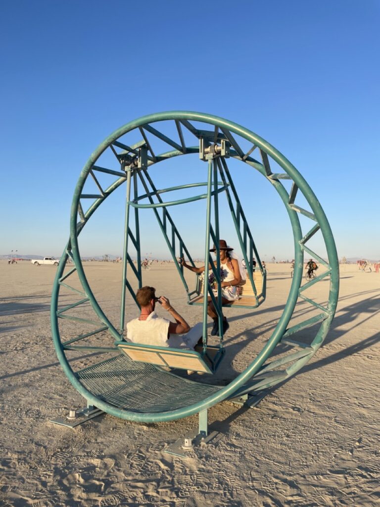 Participants on the Infiniswing