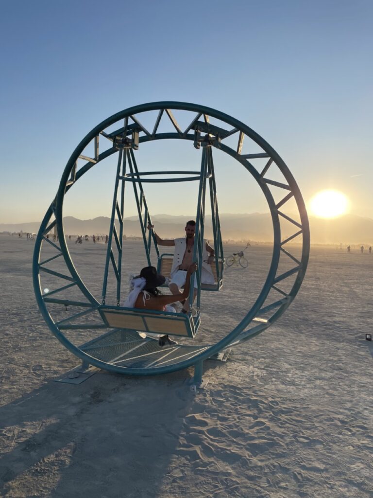 Participants on the Infiniswing