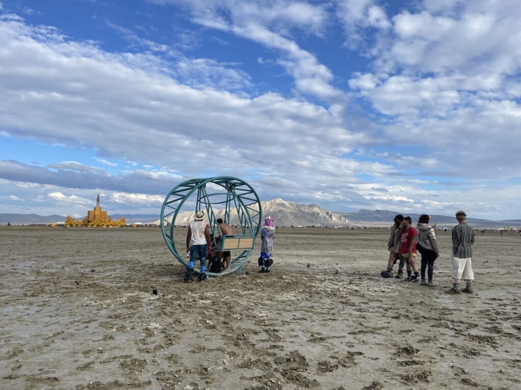 Infiniswing installation view