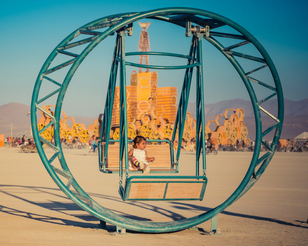 Infiniswing on the playa