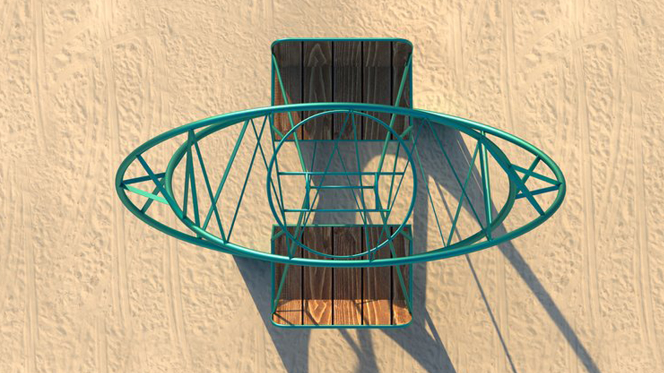 People engaging with the Infiniswing installation