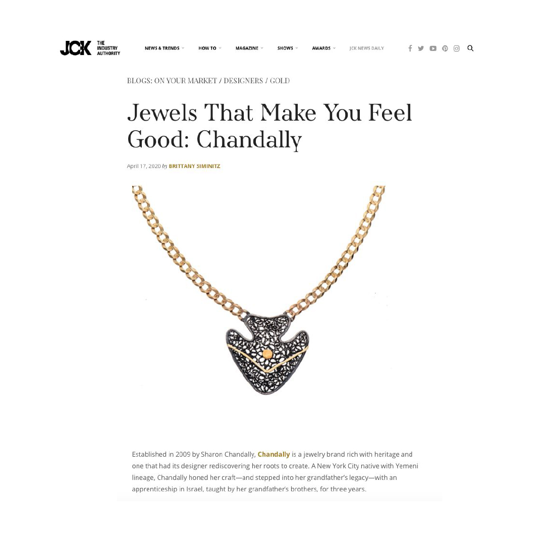 JCK — as featured in